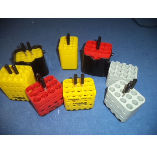 HERAEUS Zentrifugen Einsätze / centrifuge basket inlays