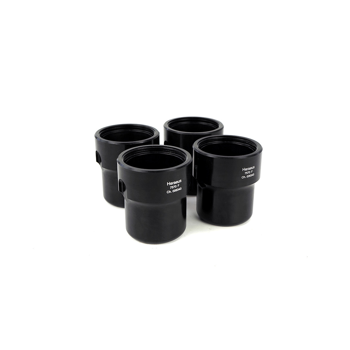 Thermo Heraeus Round Buckets Becher 4x Stück - 75007570F for 75007570, 654,50 €
