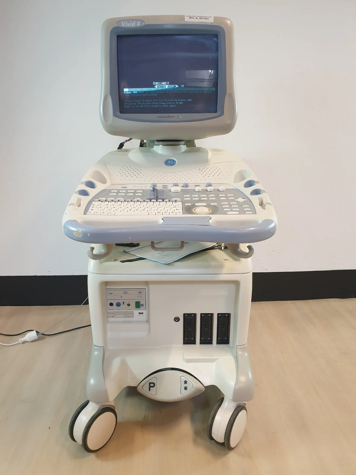 Für Ersatzteile GE Vivid 4