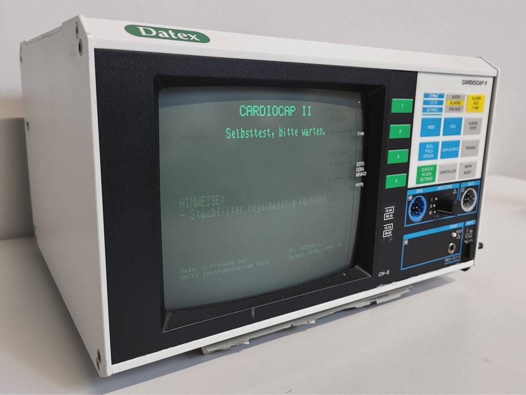 Gebraucht – Sehr Gut DATEX Cardiocap II