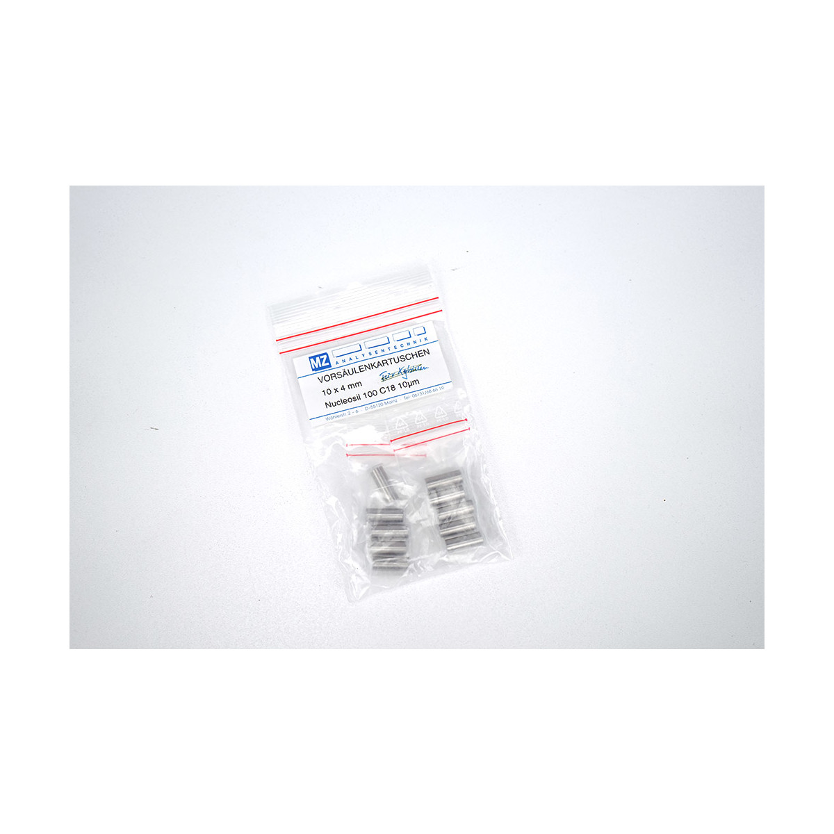 Vorsäulenkartusche Security Guard Cartridge 10x4mm Nucleosil 100 C18 , 59,50 €