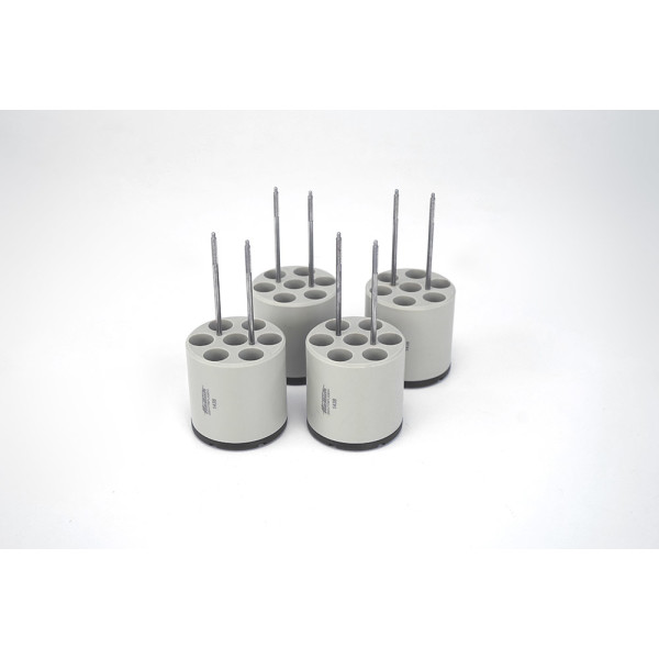 4x Hettich 1438 7x5ml Tube Adapter 12x75mm for Bucket 1425 Rotor 1494, 297,50 €