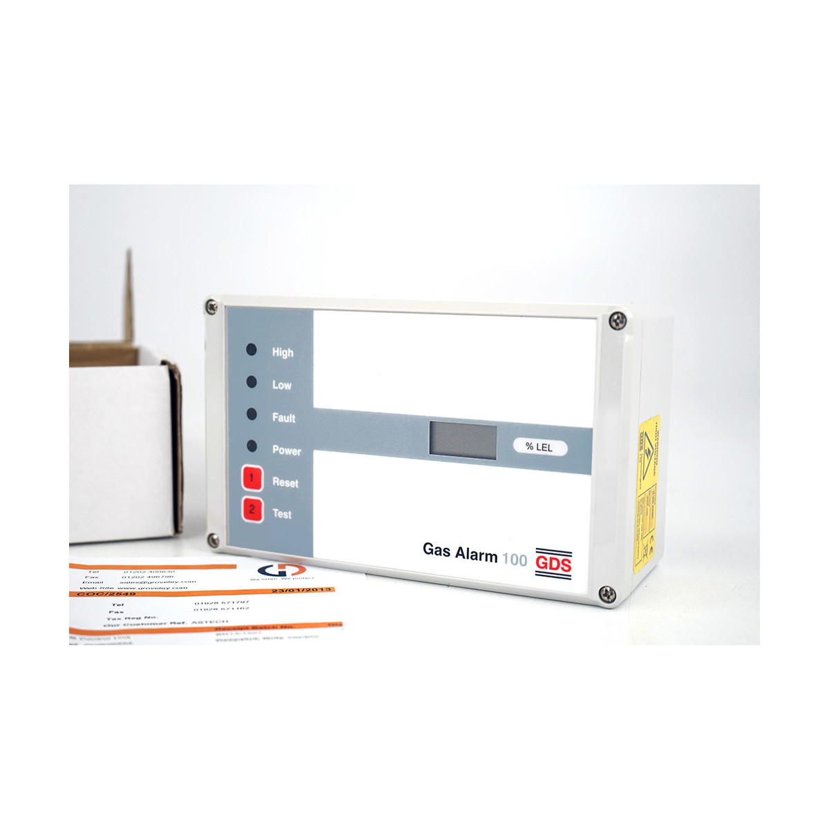 GDS Single Point Gas Alarm 100 GD-100-PEL-230 Flammable Control Unit , 238,00 €