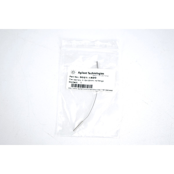 Agilent Set of 2x Capillary stainless steel 0.12 x 105 mm no fittings, 72,59 €