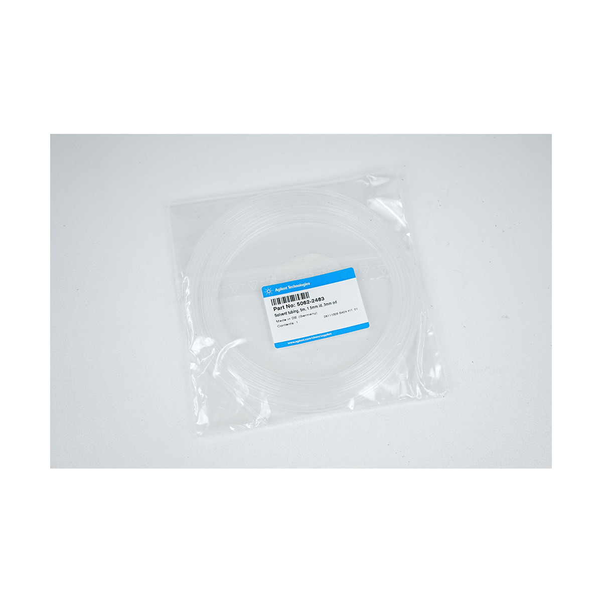 Agilent PTFE Solvent tubing Lösungsmittelleitung 5 m, 1.5 mm id, 3 mm, 29,00 €