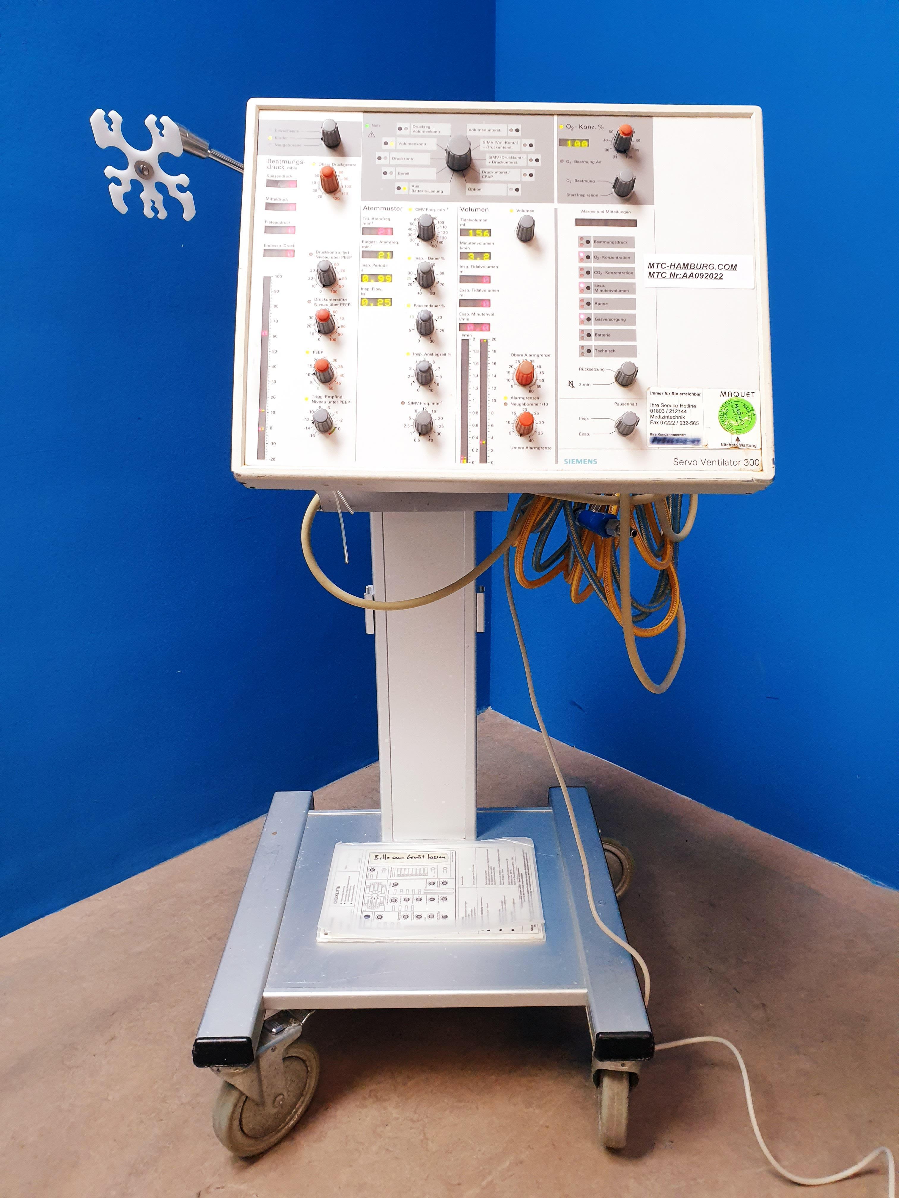 Für Ersatzteile MAQUET Servo 300