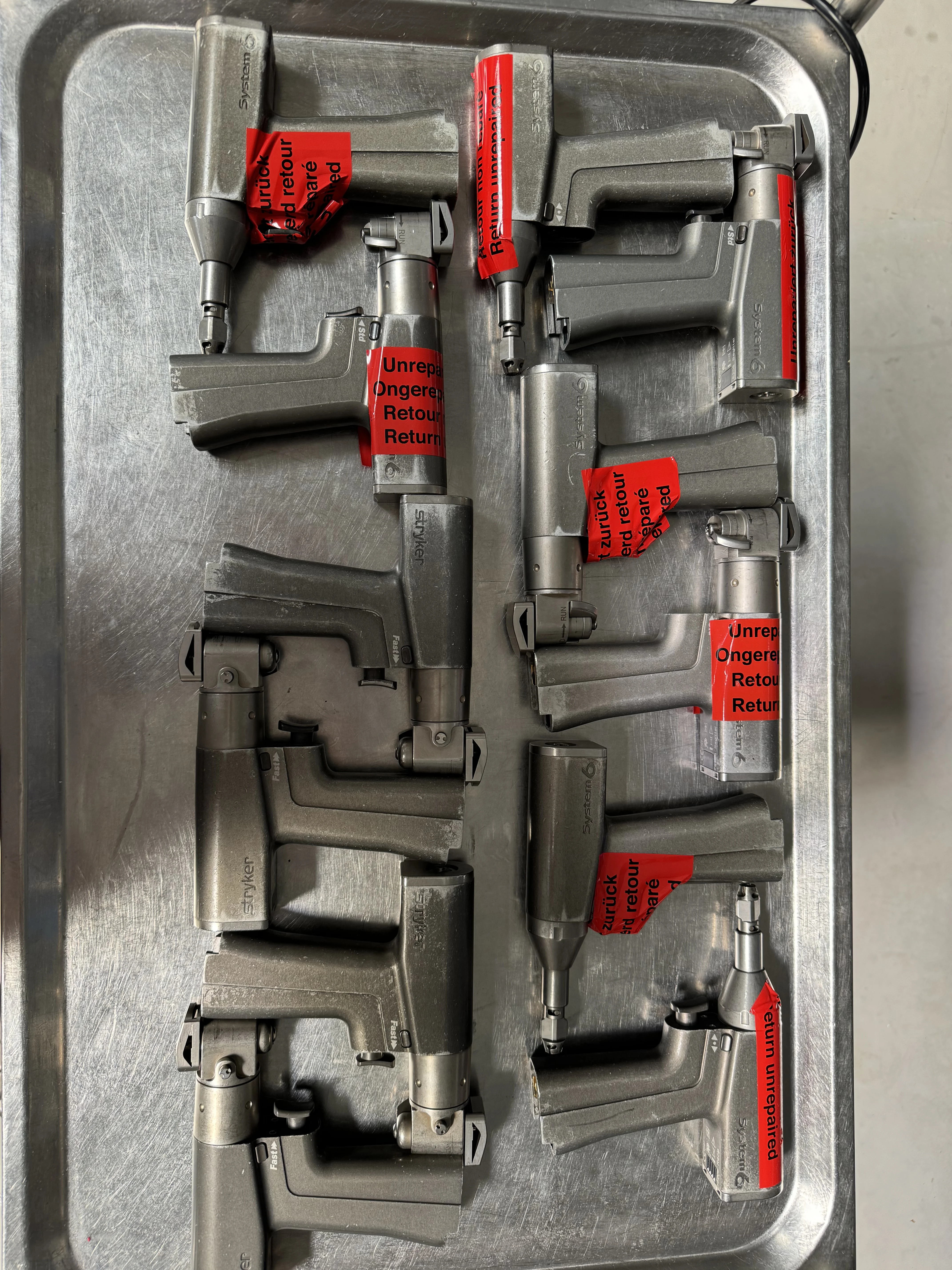 Für Ersatzteile 2014 STRYKER System 6