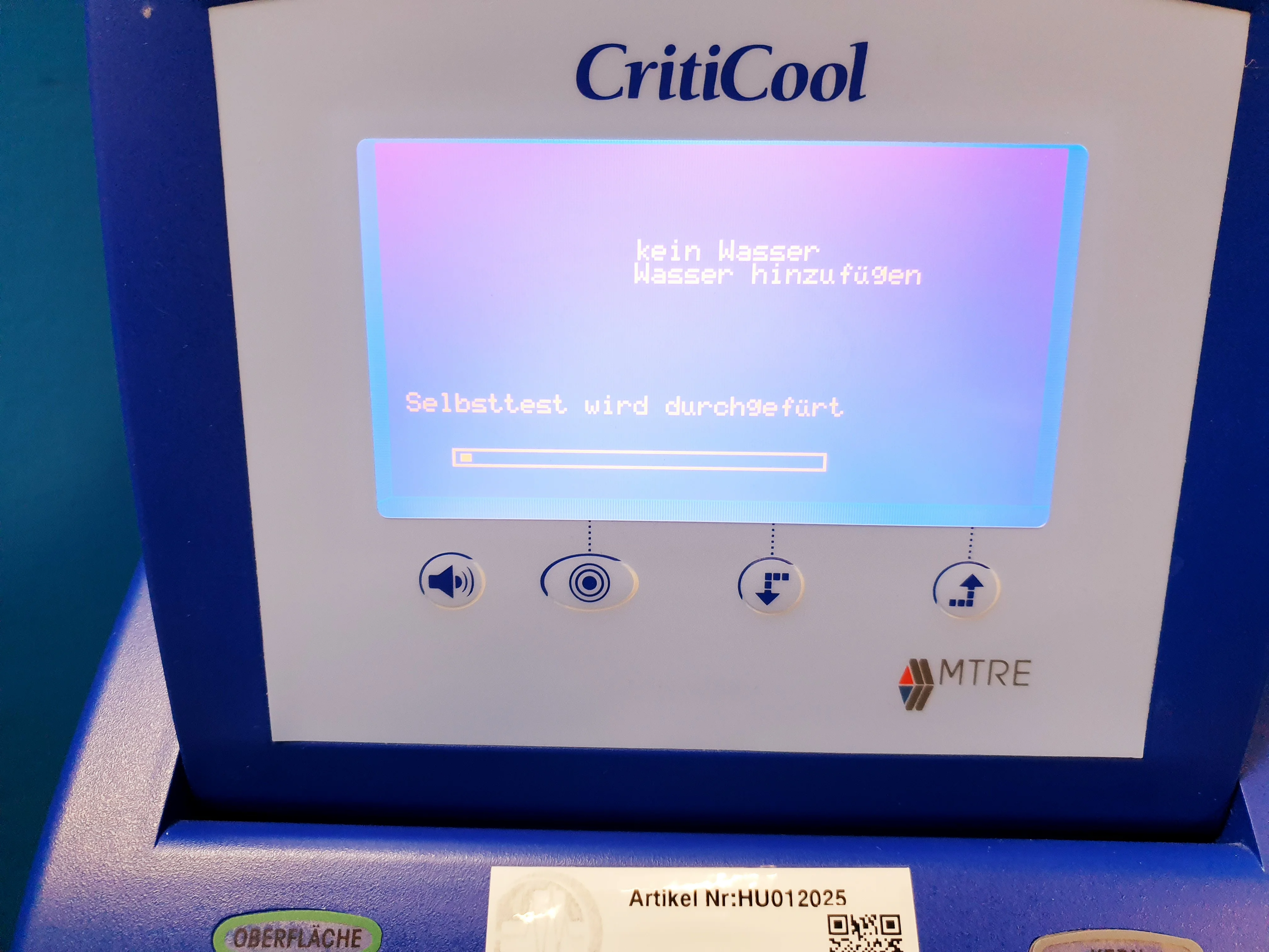 Gebraucht – Sehr Gut MTRE ADVANCED TECHNOLOGIES CritiCool