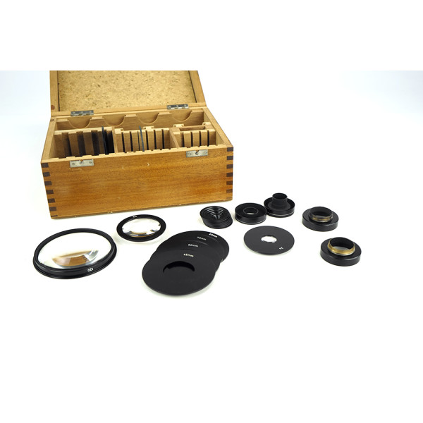 Leitz Wetzlar Wooden Box incl. Filter Apertur Aperture Blende, 595,00 €