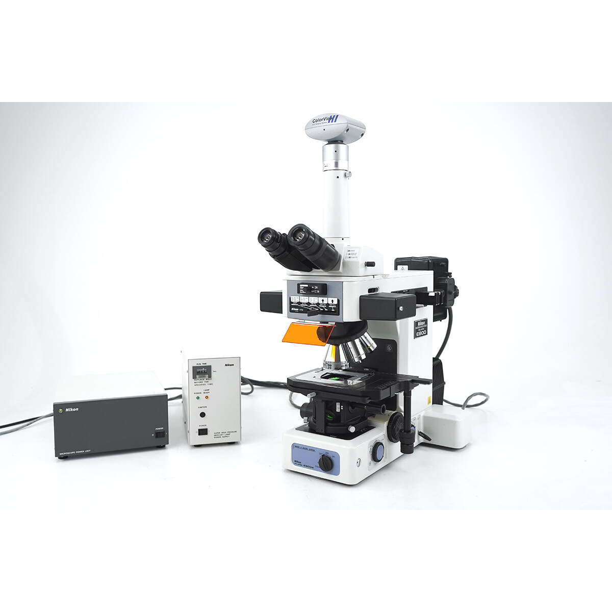 Nikon Eclipse E800 Fluorescence Microscope Mikroskop DAPI FITC TRITC , 5.950,00 €