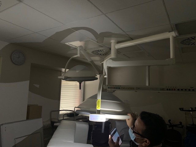 OP-Lampe (DUO) (Deckenmontage)