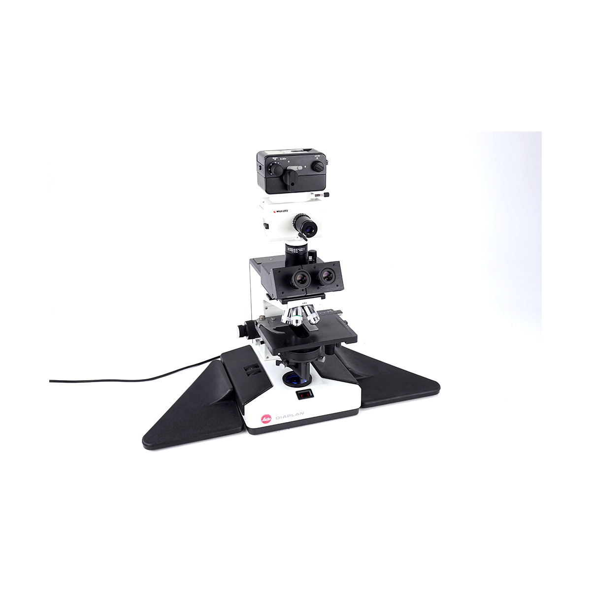 Leitz Diaplan Trinocular Pol Mikroskop Microscope 1,6x 10x 25x 40x 10, 1.487,50 €