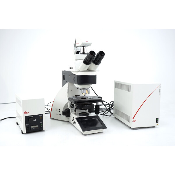 Leica DM5500 B Fluorescence Microscope Mikroskop TX2 L5 A4 10 20 40 6, 9.520,00 €